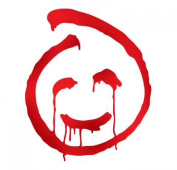 350x336 How To Draw A Red John Smiley Face From The Mentalist, Step - Red Drawing