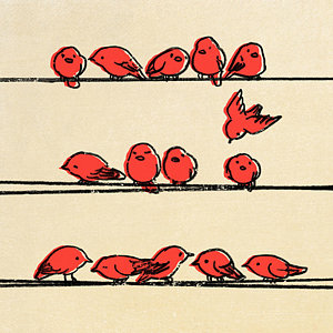 300x300 Red Drawings Fine Art America - Red Drawing