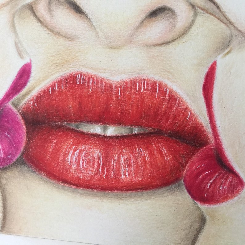 Red Drawing Pencil at PaintingValley.com | Explore collection of Red ...