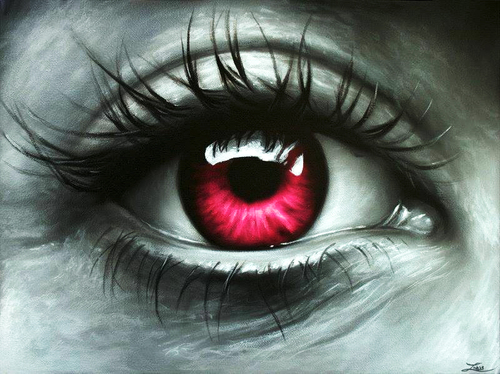 500x374 Red Eye Uploaded - Red Eye Drawing