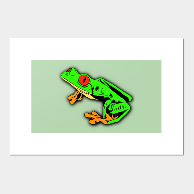 630x630 Red Eyed Tree Frog Drawing - Red Eyed Tree Frog Drawing