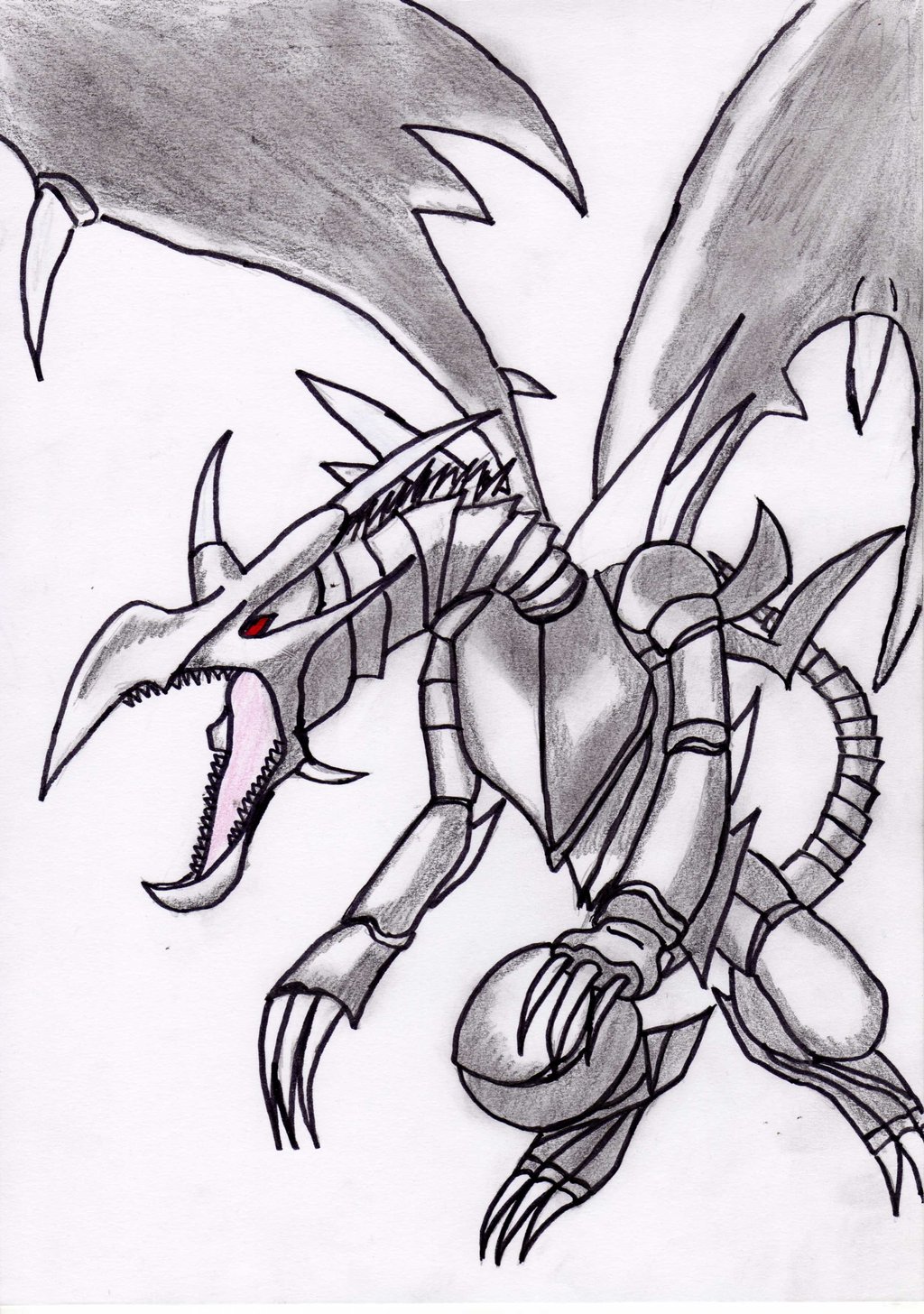 1024x1456 Pictures Of Red Eyes Black Dragon Drawing - Red Eyes Black Dragon Drawing
