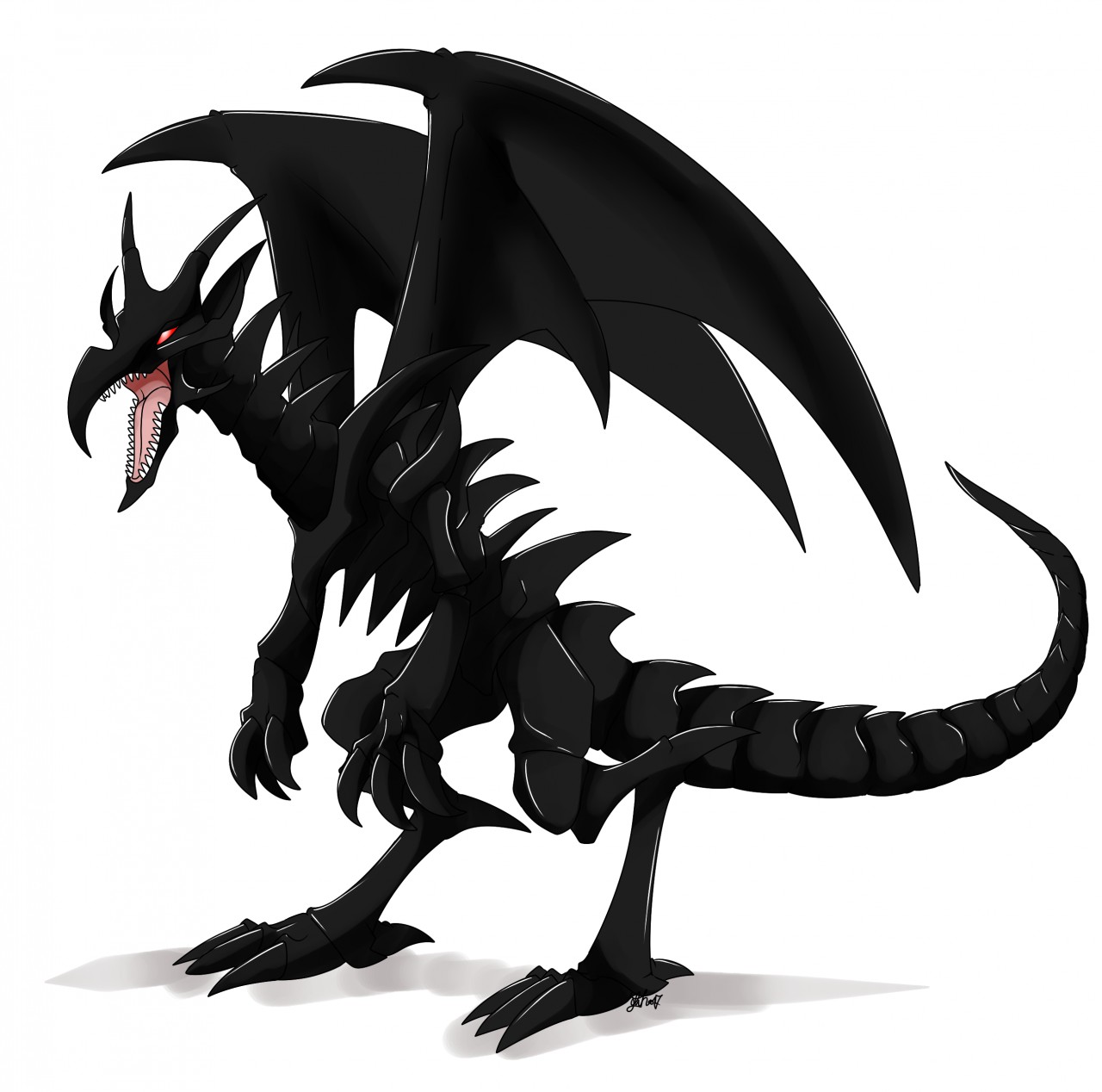 1280x1268 dragons red eyes black dragon - Red Eyes Black Dragon Drawing