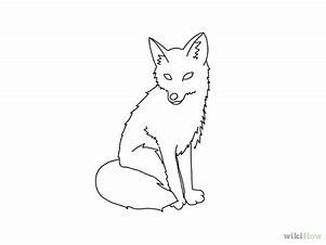 301x226 Image Result For Easy Draw Red Fox Fox Drawings, Fox Drawing - Red Fox Drawing