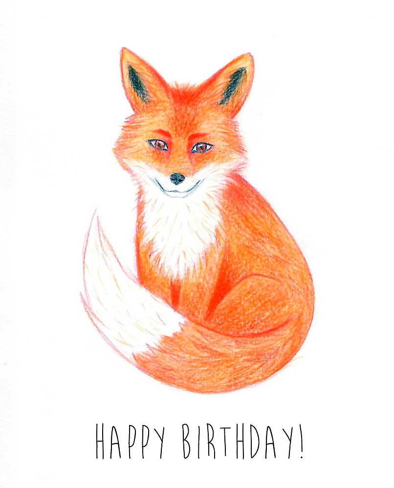 806x1000 Red Fox Drawing - Red Fox Drawing