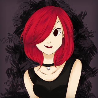 320x320 Drawing Cartoons On Digital Media Yup, This Is My First Time - Red Hair Drawing