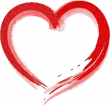 385x368 Human Heart Drawing Free Vector Download - Red Heart Drawing