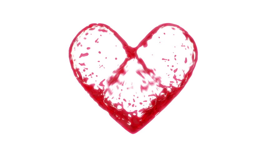 852x480 red wine drawing heart shapes stock footage video - Red Heart Drawing