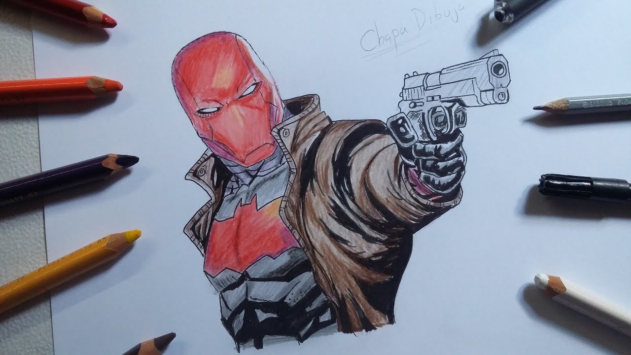 1280x720 dibujo de red hood drawing red hood - Red Hood Drawing