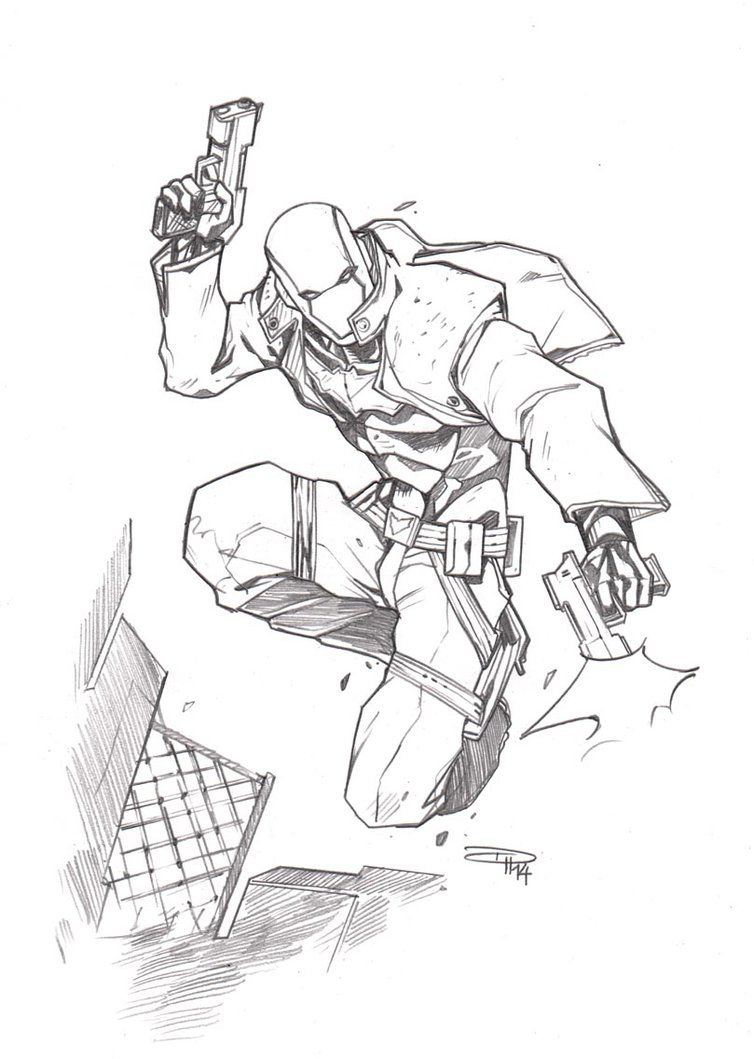 754x1059 Red Hood - Red Hood Drawing