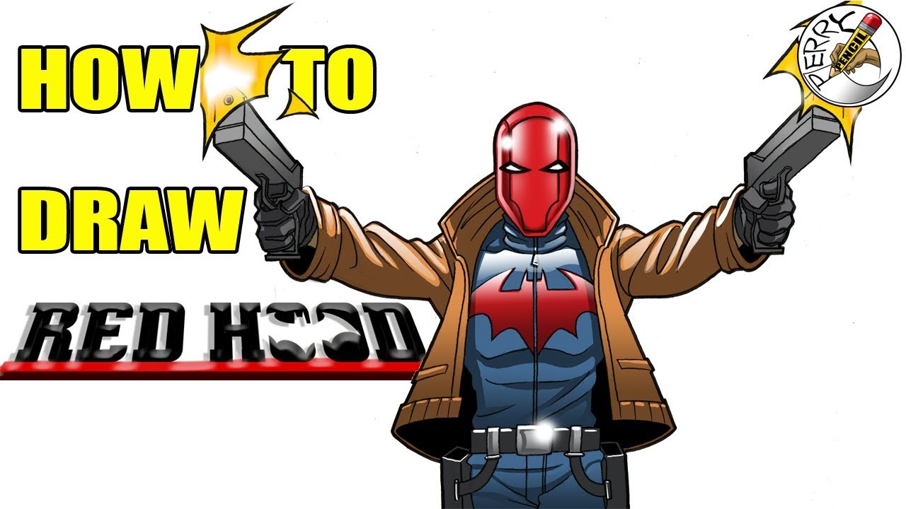 1280x720 How To Draw Red Hood Step - Red Hood Drawing