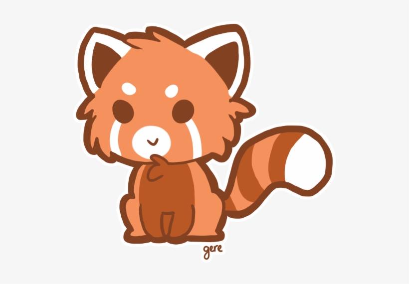 Red Panda Drawing at PaintingValley.com | Explore collection of Red ...