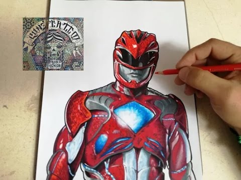 480x360 how to draw power ranger red - Red Power Ranger Drawing