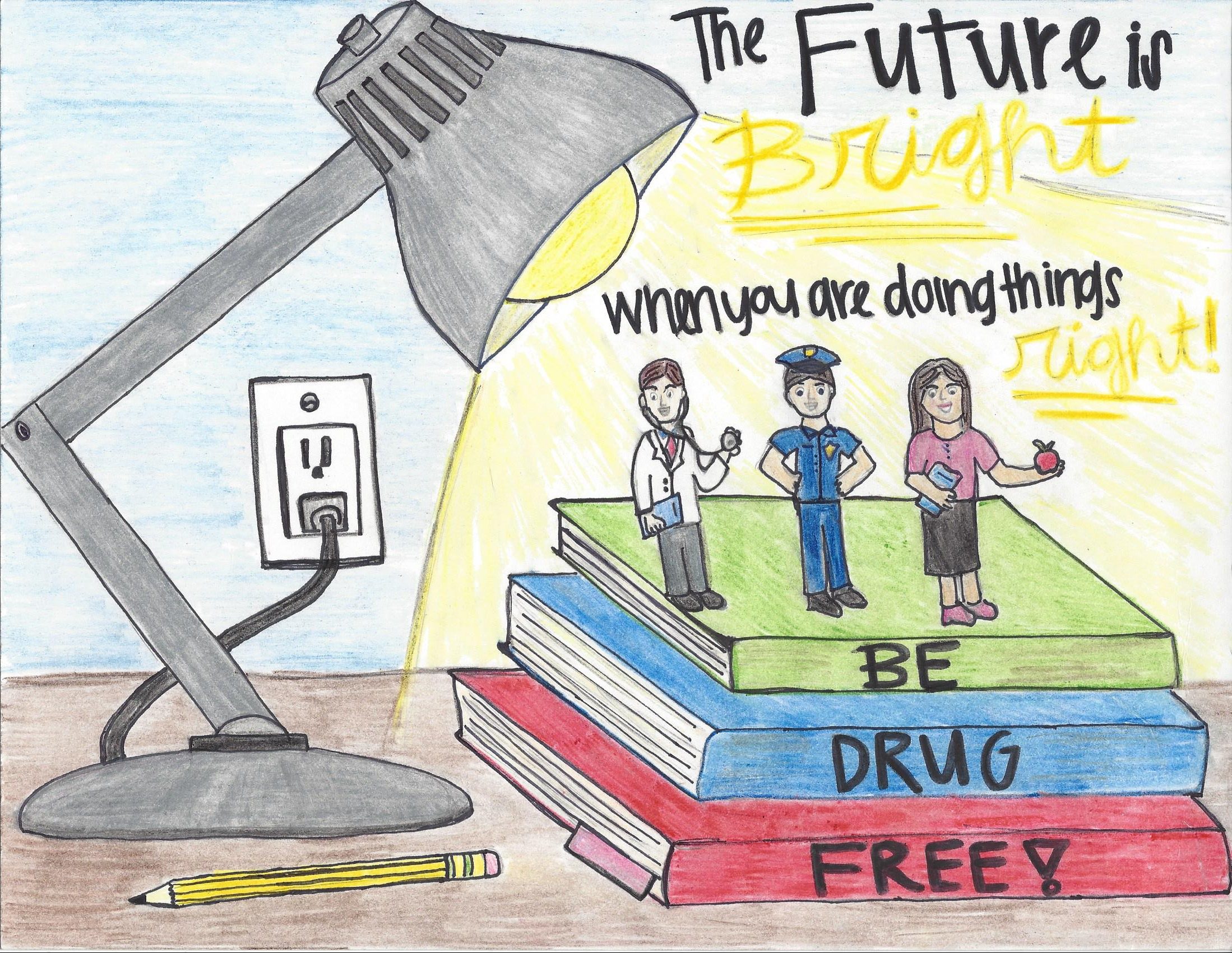 2198x1701 red ribbon week committee accepting entries for annual poster - Red Ribbon Drawing