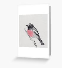 210x230 Native Robin Drawing Greeting Cards Redbubble - Red Robin Drawing
