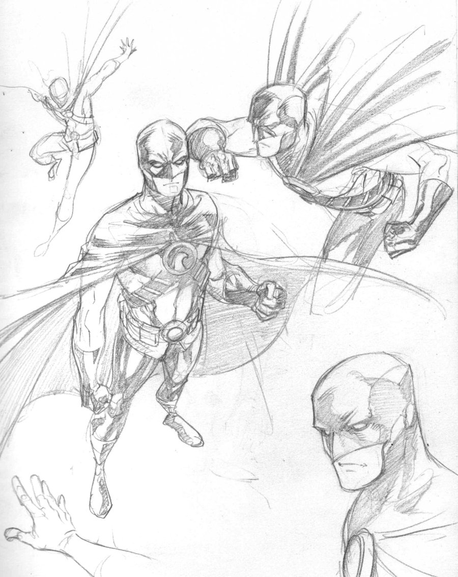 900x1134 How To Draw Robin Dc - Red Robin Drawing