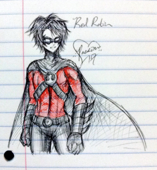 320x345 Redrobin Drawings On Paigeeworld Pictures Of Redrobin - Red Robin Drawing