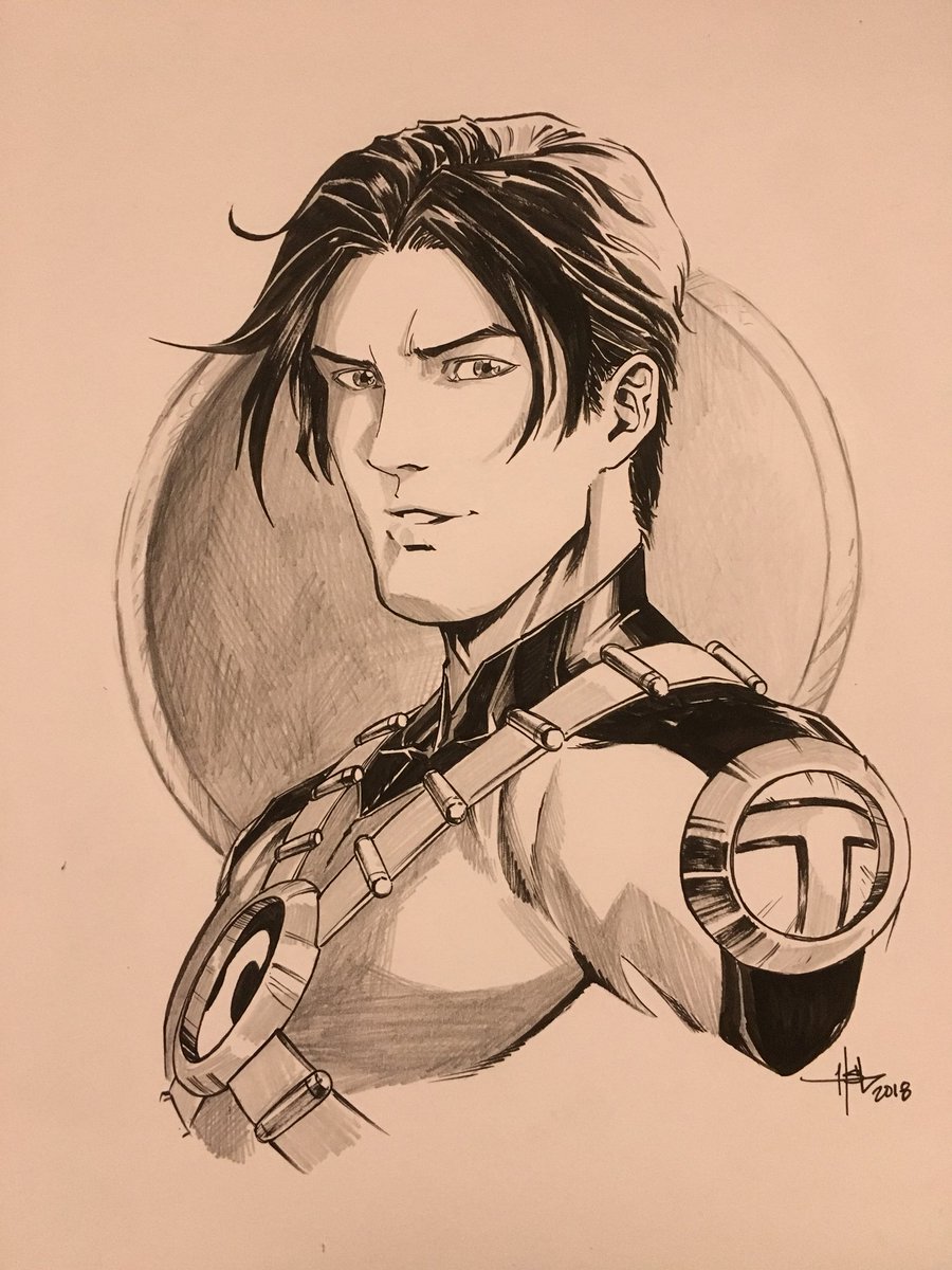 900x1200 creeesart on twitter tim drake - Red Robin Drawing