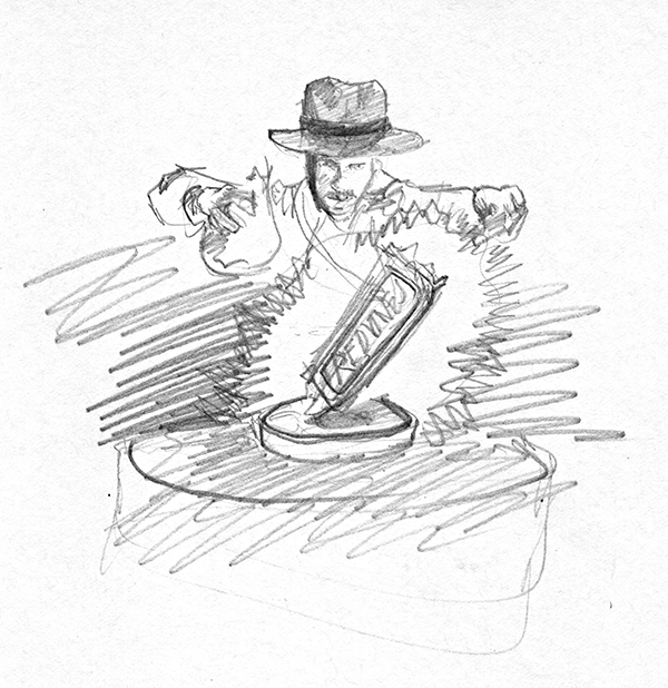 600x618 mary highstreet raiders of the lost red vines - Red Vines Drawing