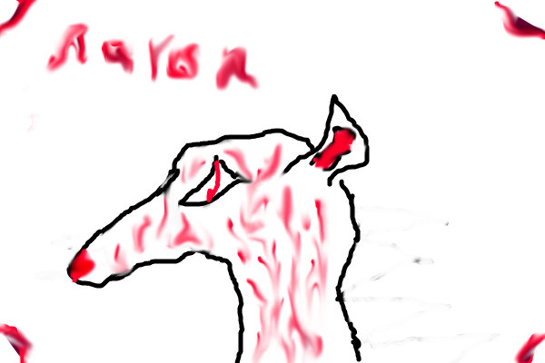 600x400 red wolf an animals speedpaint drawing - Red Wolf Drawing