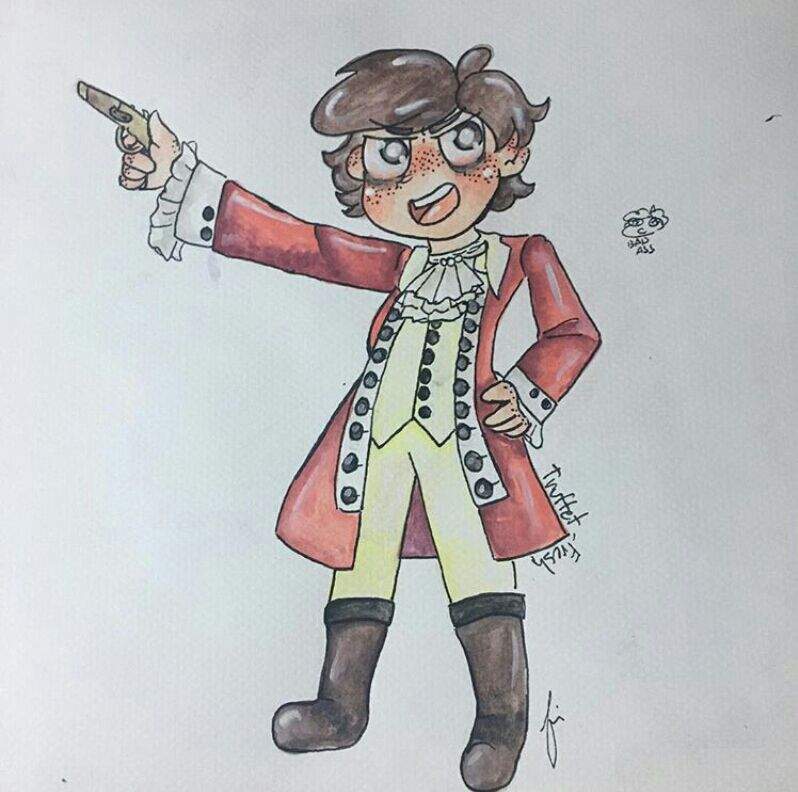 798x792 Me As A Red Coat Hamilton Amino - Redcoat Drawing