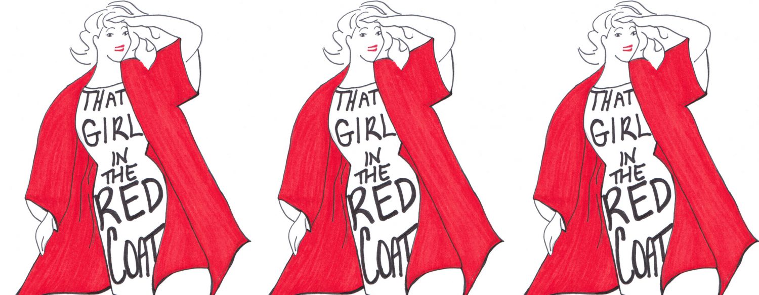 1500x584 that girl in the red coat beauty lifestyle kindness - Redcoat Drawing