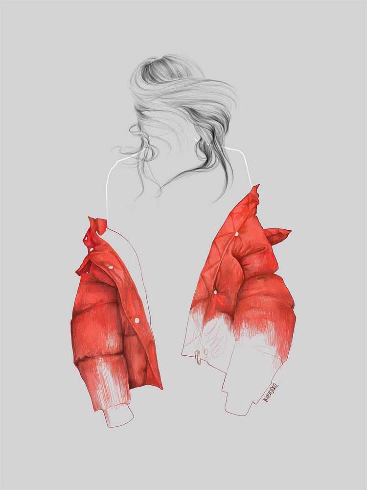 750x1000 Agata Wierzbicka - Redcoat Drawing