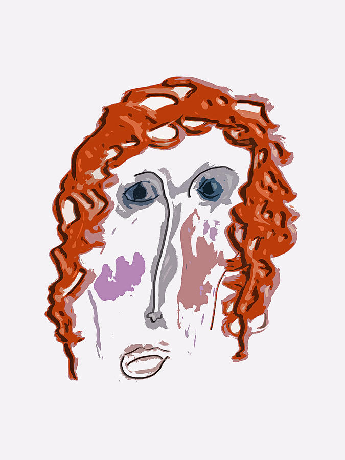 675x900 Redhead Drawing - Redhead Drawing
