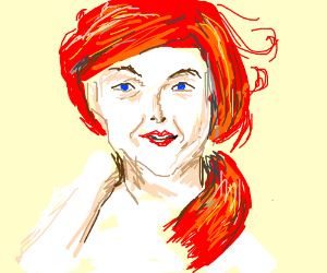 300x250 Redhead Drawing - Redhead Drawing