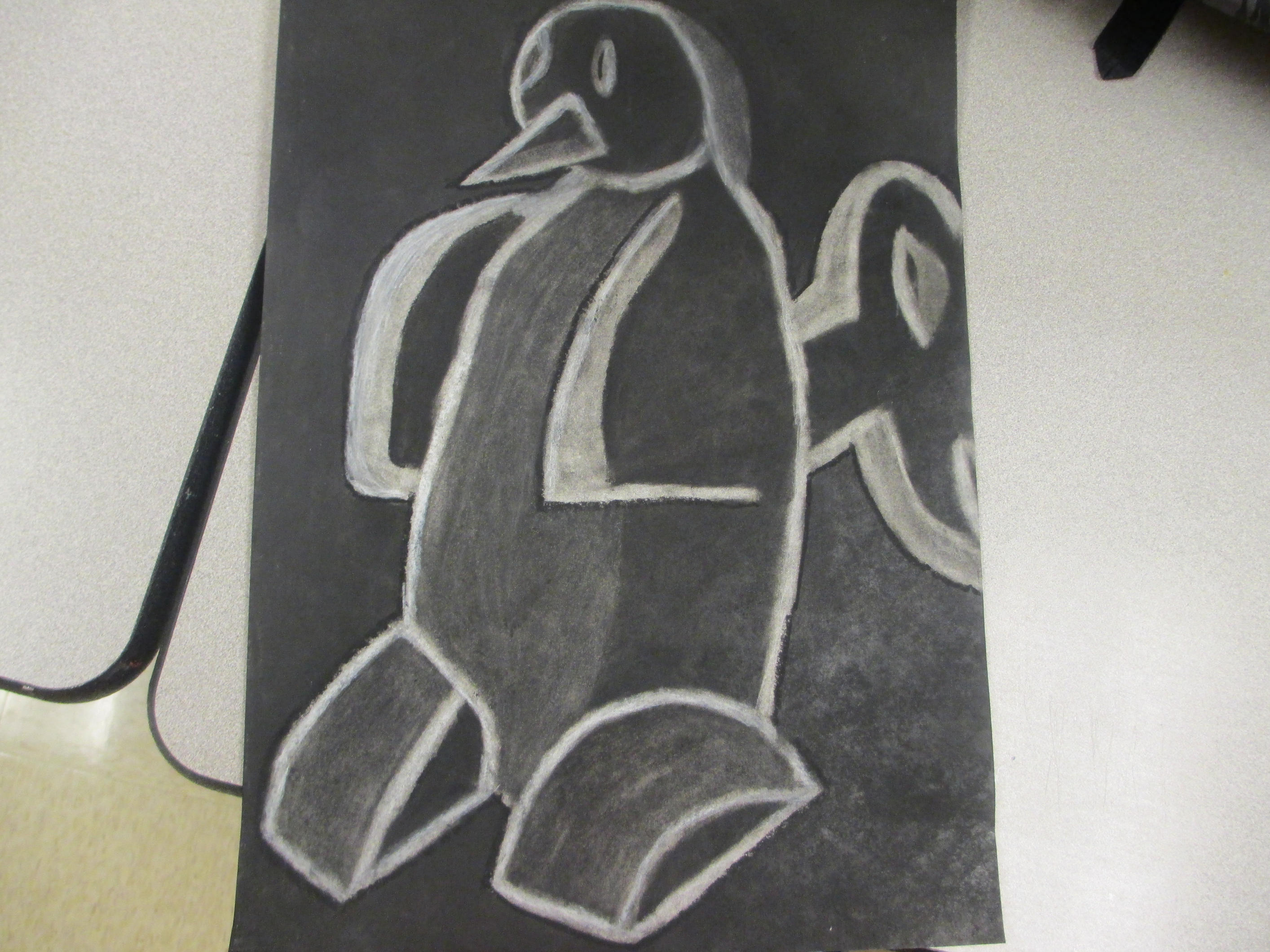 2828x2121 Charcoal Reduction Drawing - Reduction Drawing