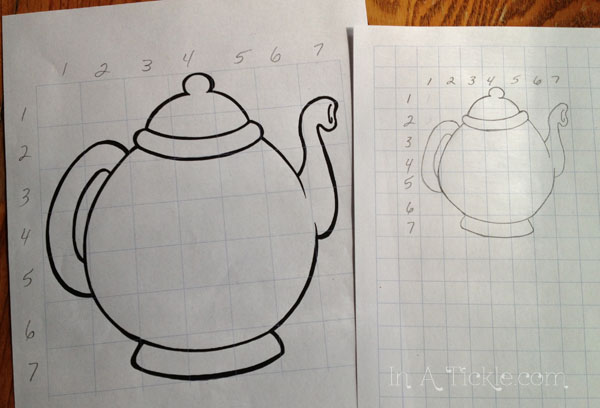 600x408 Grid Drawing Draw With Me Wednesday - Reduction Drawing