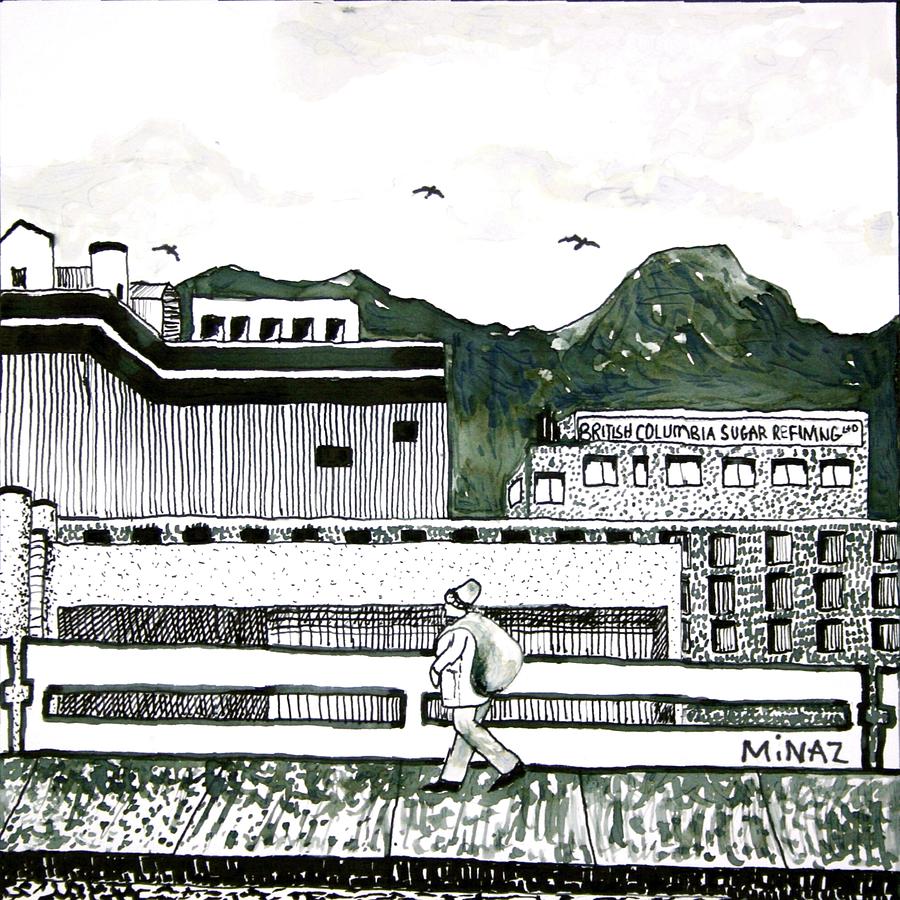900x900 vancouver bc sugar refinery drawing - Refinery Drawing