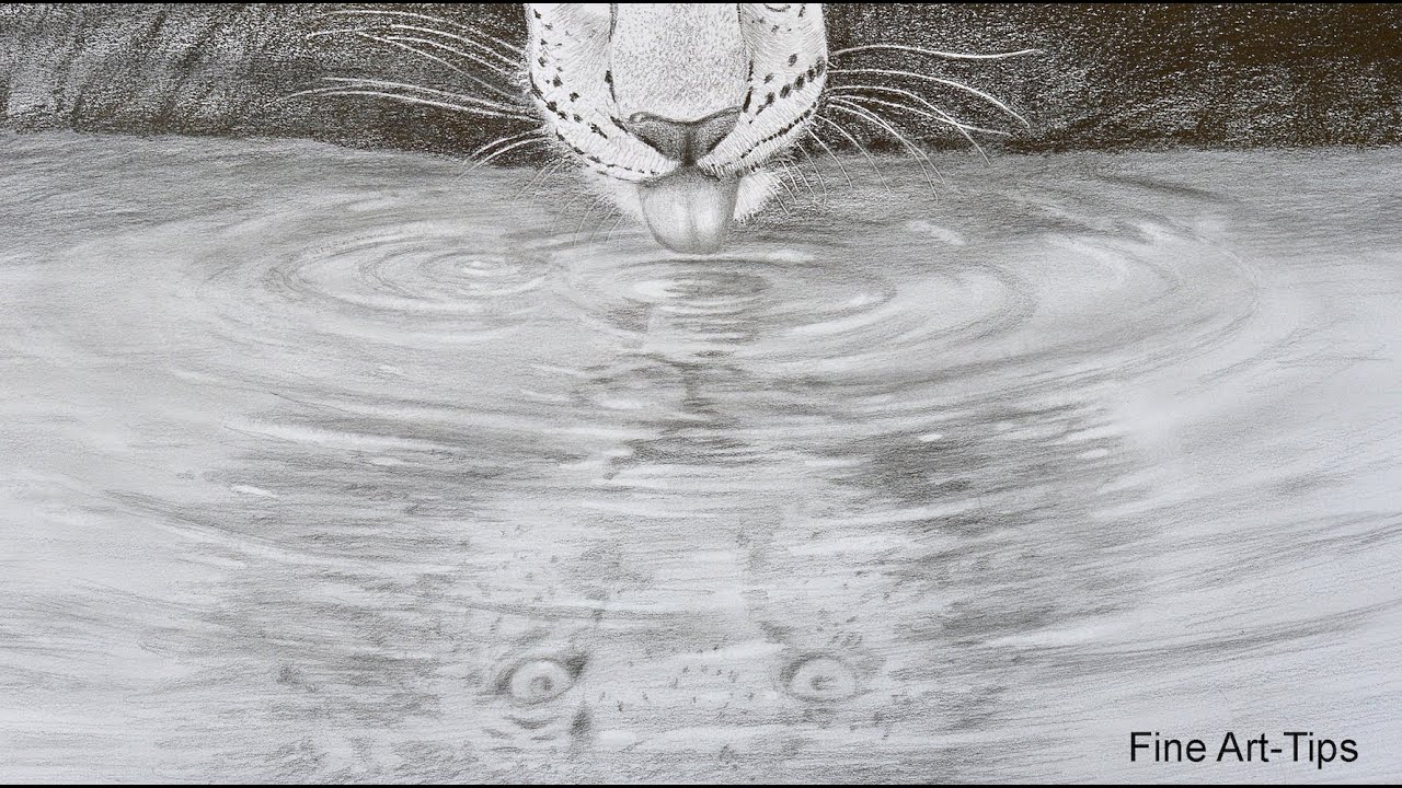1280x720 how to draw a reflection on water - Reflection Drawing
