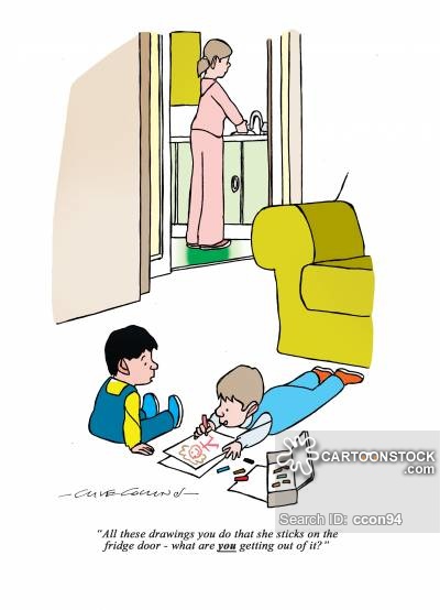 400x554 Refrigerator Door Cartoons And Comics - Refrigerator Drawings