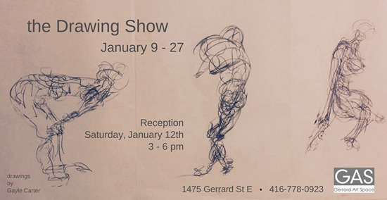 550x284 Calls For Submissions Gerrard Art Space The Drawing Show Arts - Region Drawing