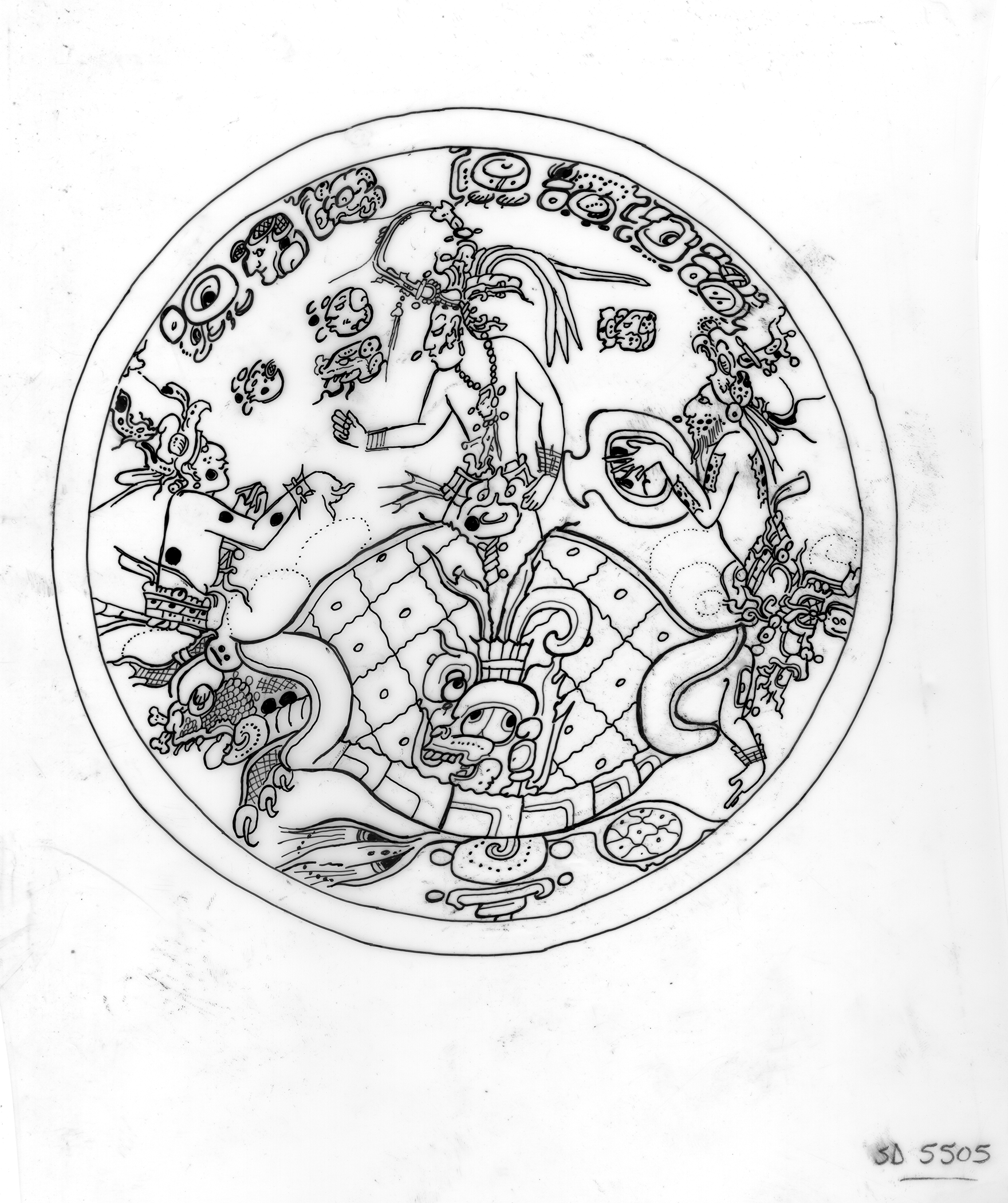 1760x2100 mexico or guatemala, southern lowlands, nakb region ancient - Region Drawing