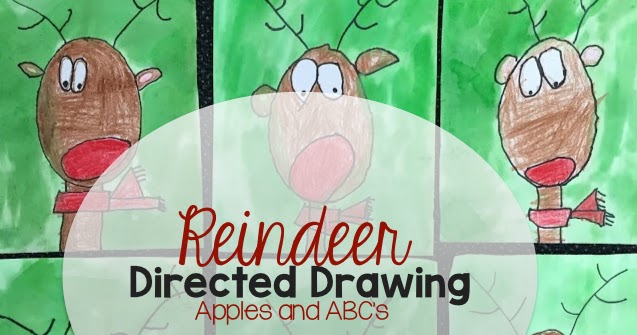 Reindeer Directed Drawing at PaintingValley.com | Explore collection of