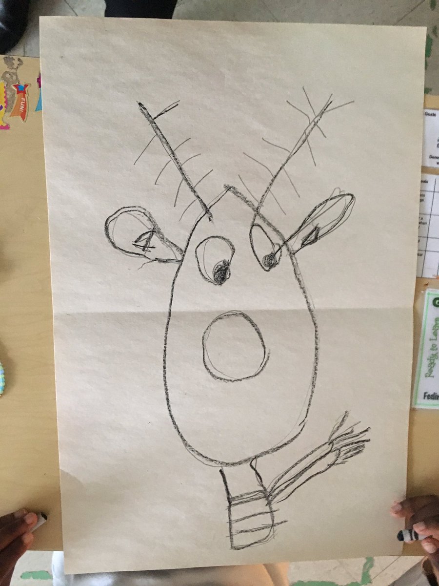 Reindeer Directed Drawing Instructions Free