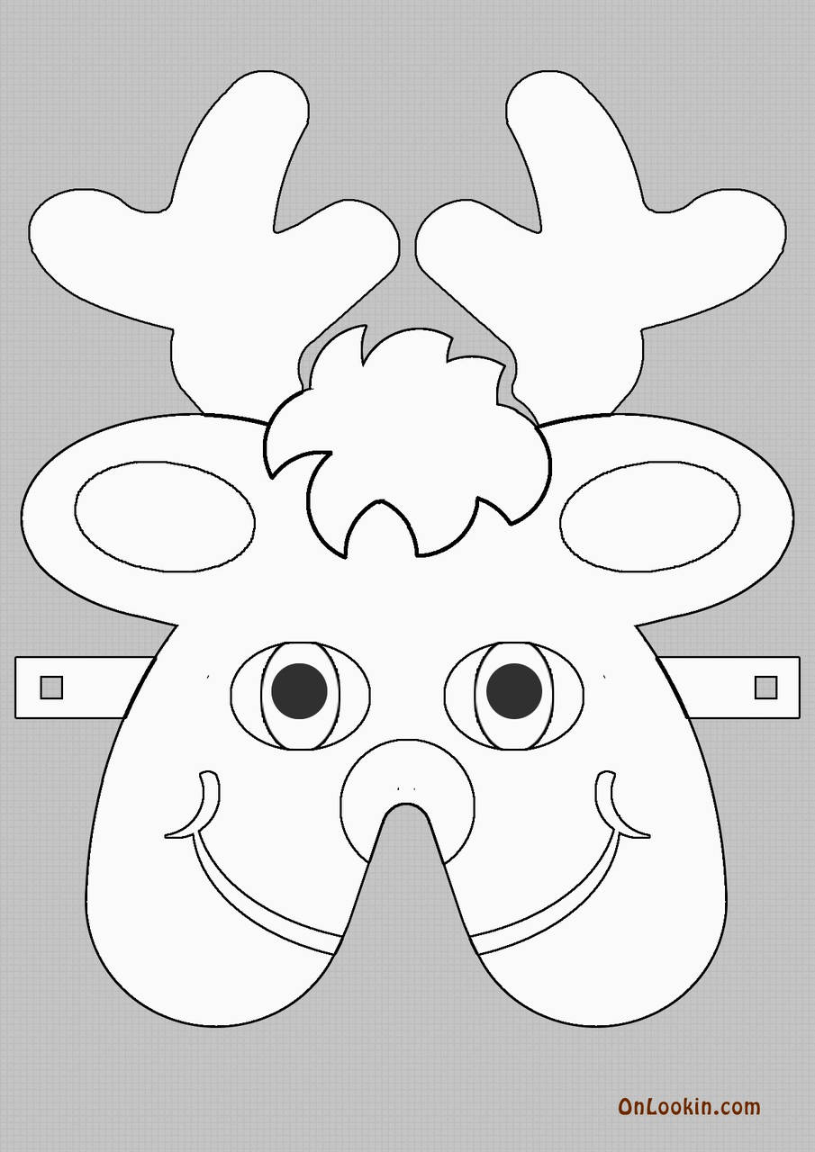 905x1280 reindeer cut out pattern best of reindeer template cut out best - Reindeer Drawing Template