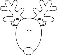 236x230 Like Reindeer Face Drawing - Reindeer Face Drawing