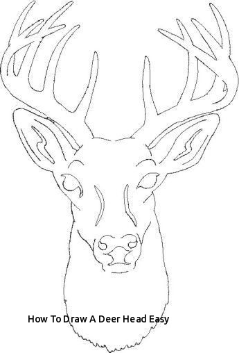  How To Draw A Reindeer Head  Check it out now 
