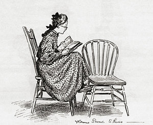 300x246 Women Relaxing Drawings Fine Art America - Relaxing Drawing