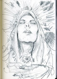 236x327 religious drawings - Religious Drawings