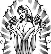 198x208 Drawings Tattoo - Religious Drawings