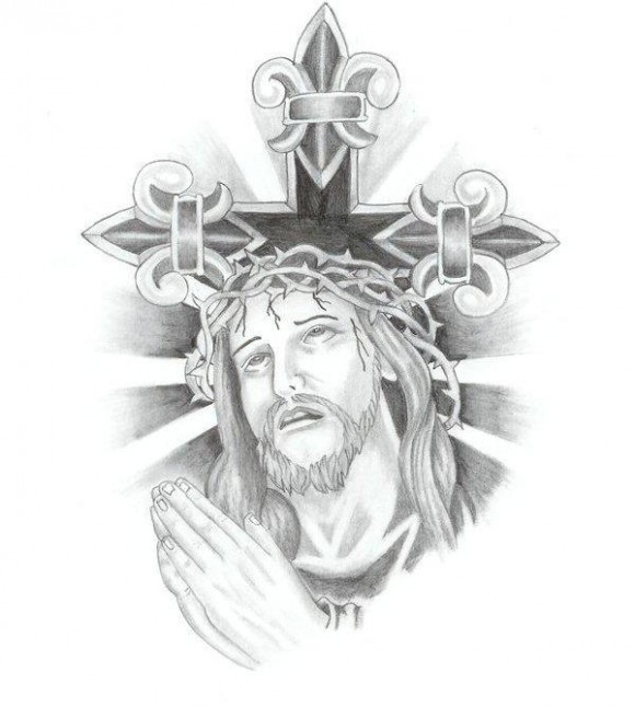 Religious Tattoo Drawings at Explore collection of