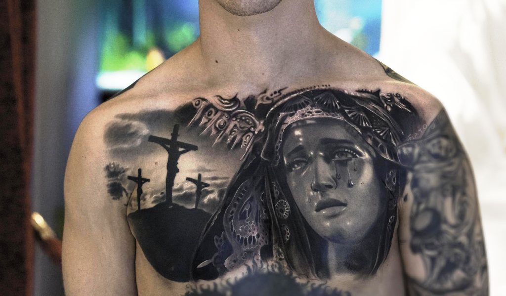 1024x599 passionate religious tattoo ideas for you - Religious Tattoo Drawings