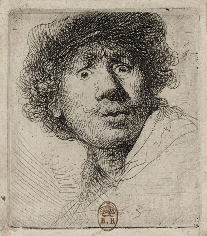 667x760 rembrandt painter as printmaker denver art museum - Rembrandt Drawings