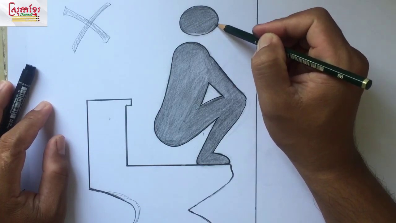 1280x720 how to draw the picture of reminder in toilet - Reminder Drawing