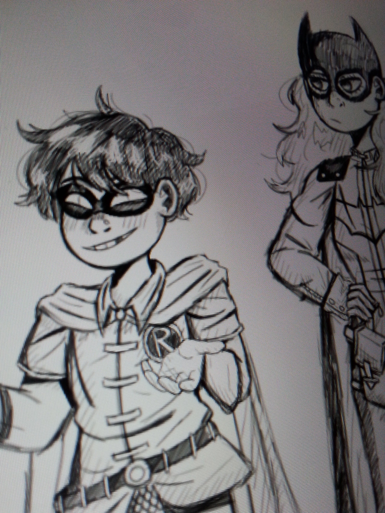 1280x1707 just a potato trying to draw dick and babs wip as a reminder i - Reminder Drawing