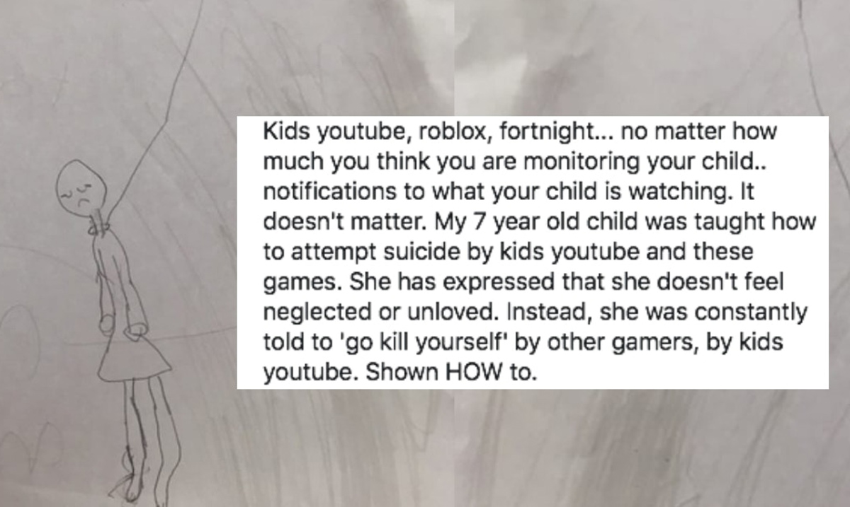 1200x717 this year old's drawing is a haunting reminder to closely - Reminder Drawing